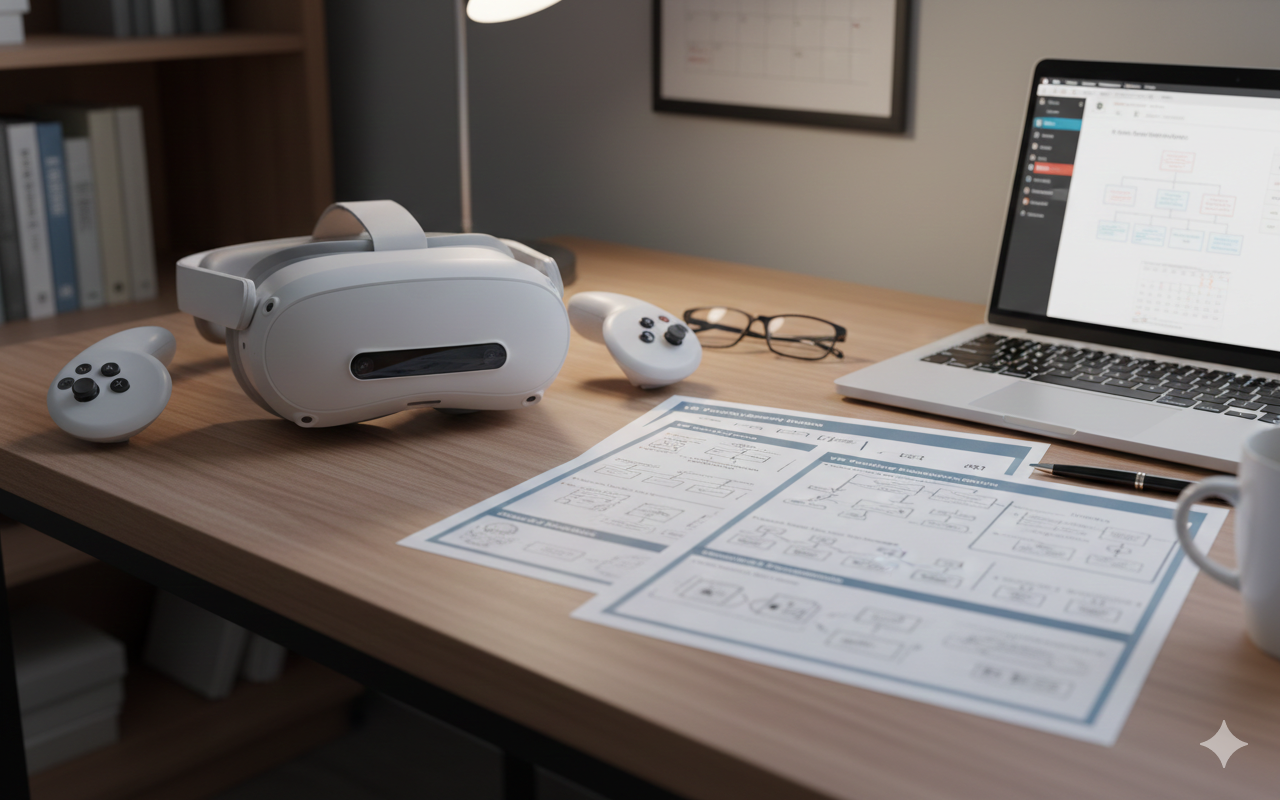 Scénario de réalité virtuelle