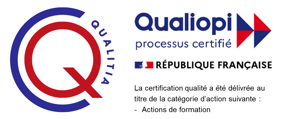 Certification Qualiopi — DriVR, organisme de formation certifié au titre des actions de formation