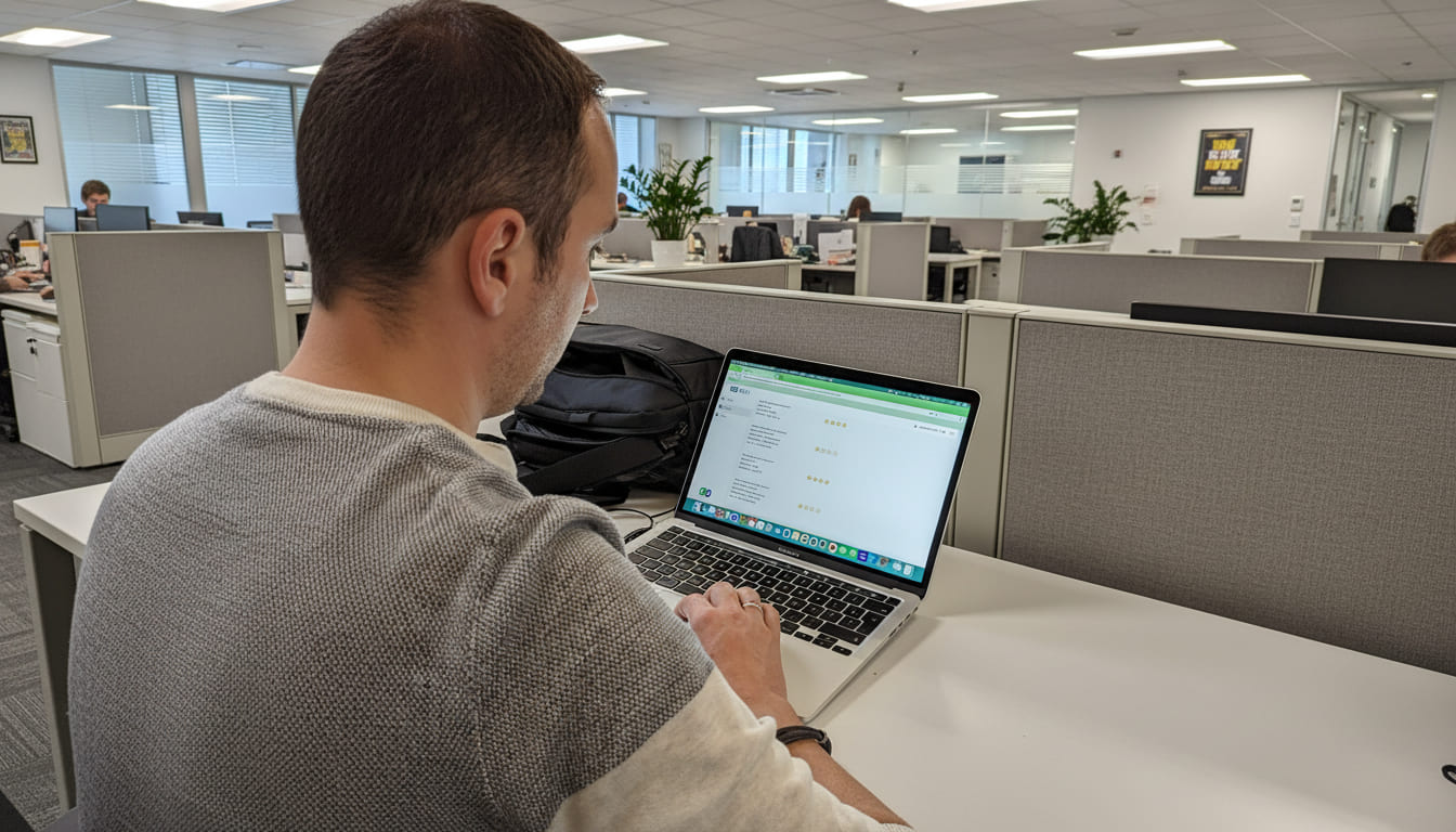 Pilotage de la plateforme web DriVR sur ordinateur
